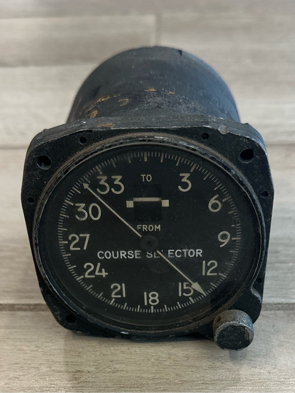 VTG Kollsman Aircraft “Course Selector” Aviation Instrument (1659-010130)